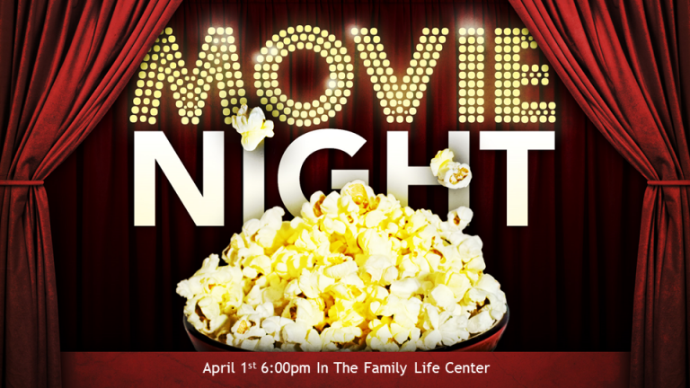 April 1st 6:00 PM in the Family Life Center